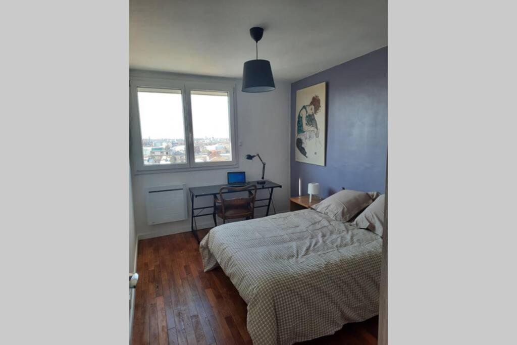 Appartement 70M² 3 Chambres Avec 3 Lits 2 Places Troyes Esterno foto
